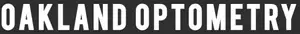Oakland Optometry logo featuring the words 'Oakland Optometry' in bold white letters on a black background