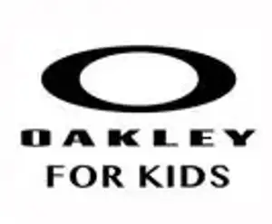 Oakley for kids logo on a white background