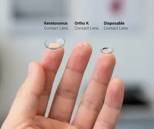 Image showing different types of contact lenses