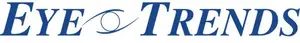 Eye Trends logo in blue font on a white background