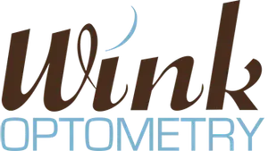 Illustration of a brown shape on top of a blue background with waves at the bottom