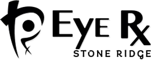 Black and white logo for P-Eye X Stone Ridge