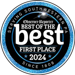 Best of the Best First Place 2024 badge from the Observer-Reporter