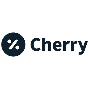 Cherry logo on a white background