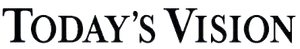 Today's Vision logo with white text on a black background