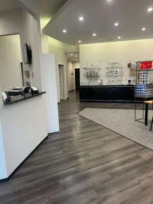 optometric clinic interior - Oakley Square Eye