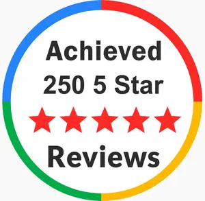 250 5 Star Reviews