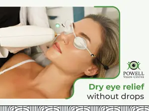 Dry eye relief without drops